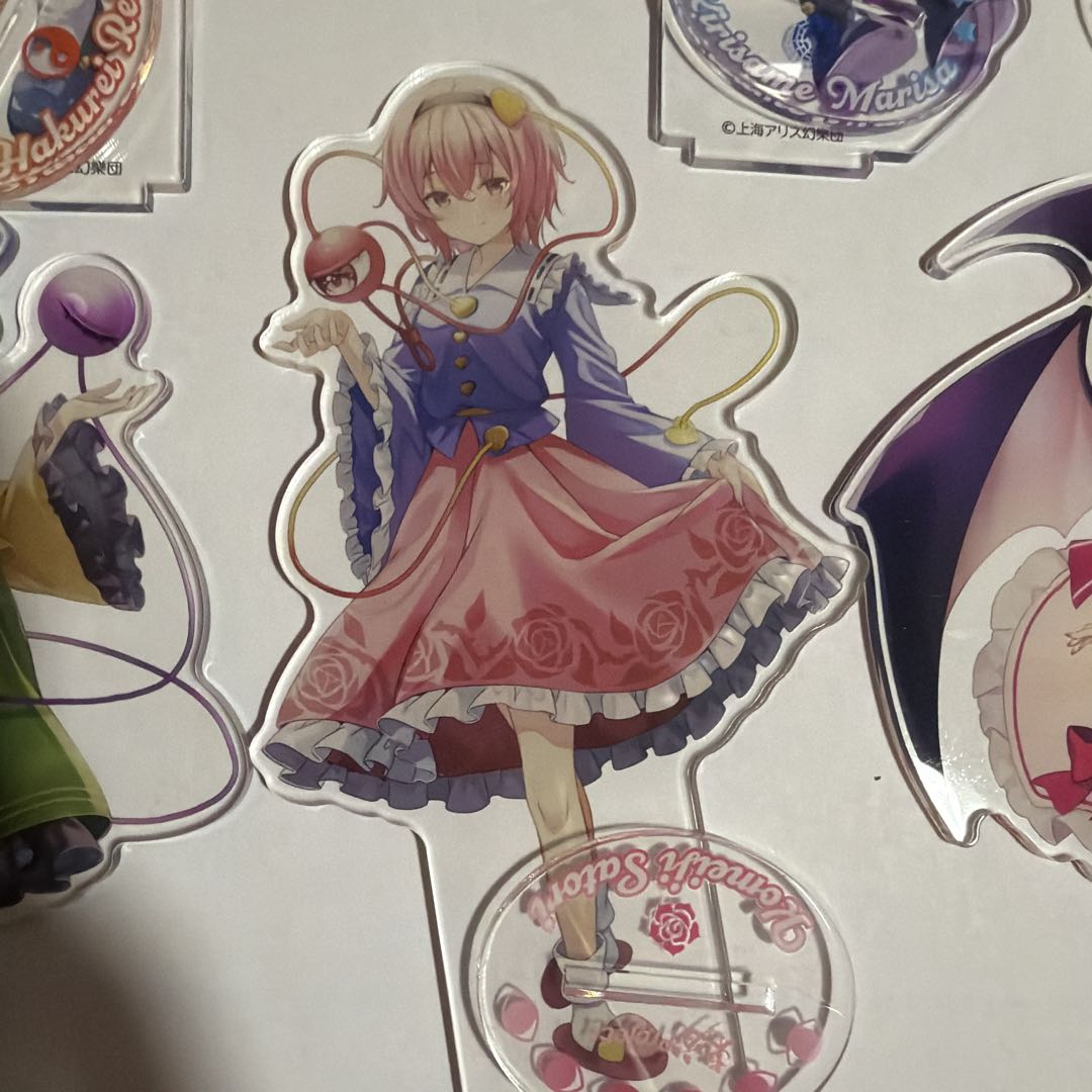 東方project×ダイソーアクリルスタンド