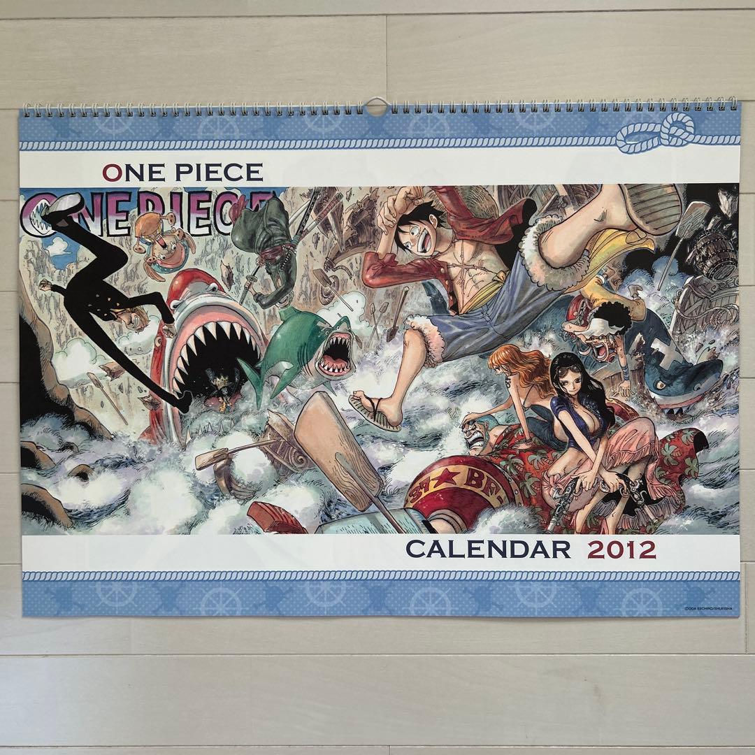 中古美品ONE PIECE大判コミックカレンダー7点