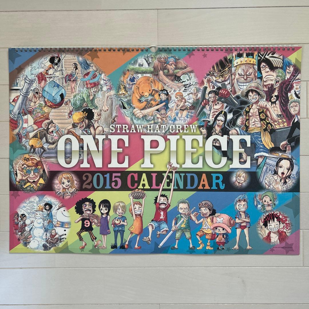 中古美品ONE PIECE大判コミックカレンダー7点