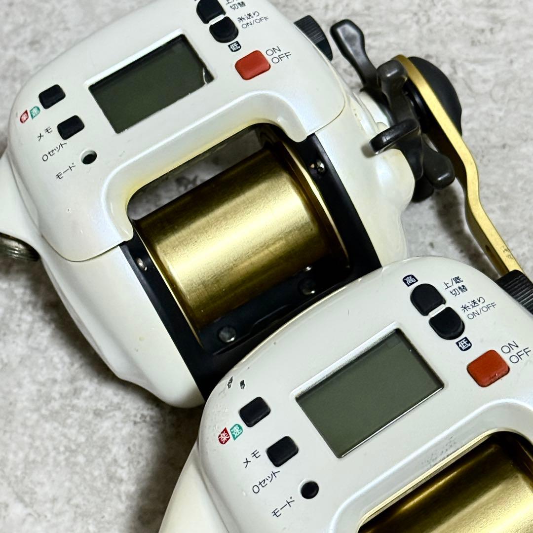 ☆2台セットジャンク扱い☆シマノ 電動リール 電動丸3000R