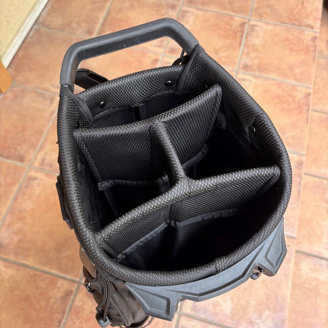 PXGエクストリームキャリースタンドバッグ キャディーバッグ　黒カモフラ