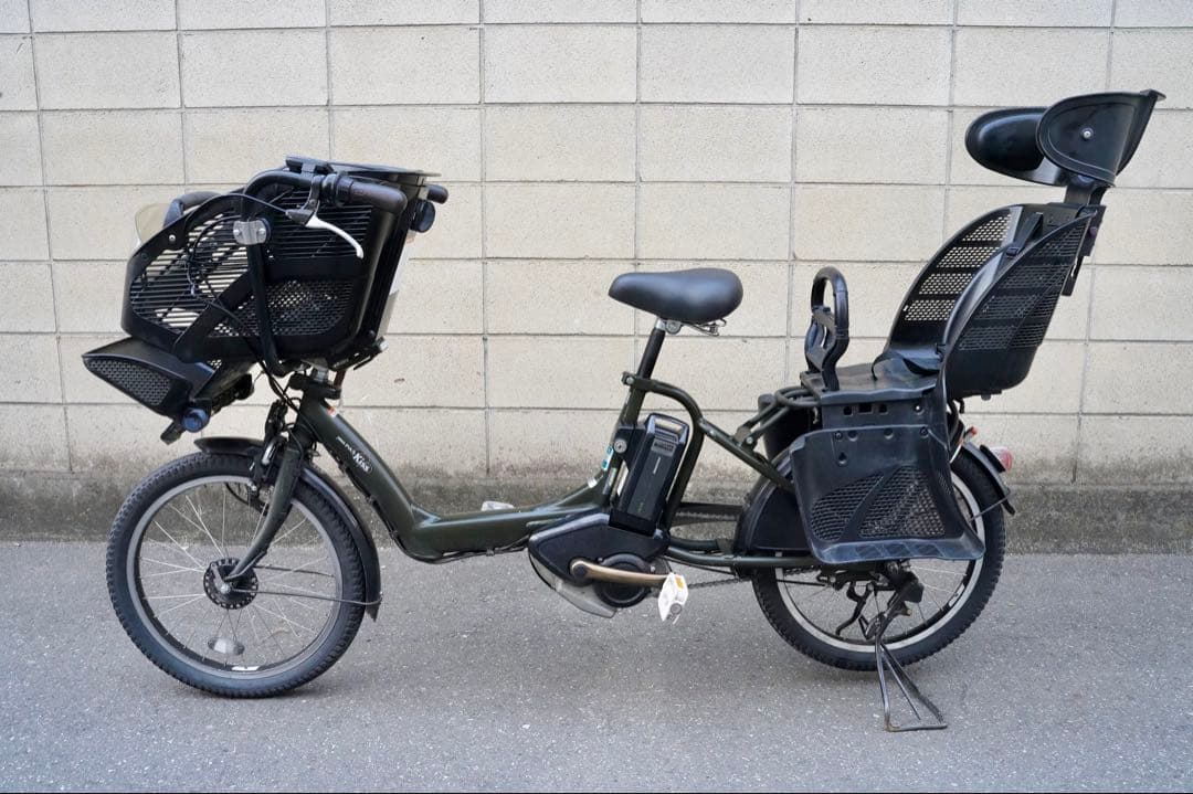 電動自転車 ヤマハ 20インチ 子供乗せ アシスト 中古 031802