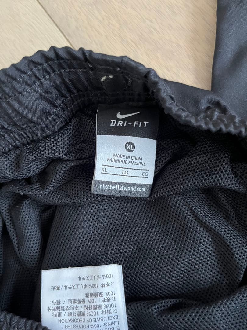 Nike DRI-FIT ブラックジャージ XL