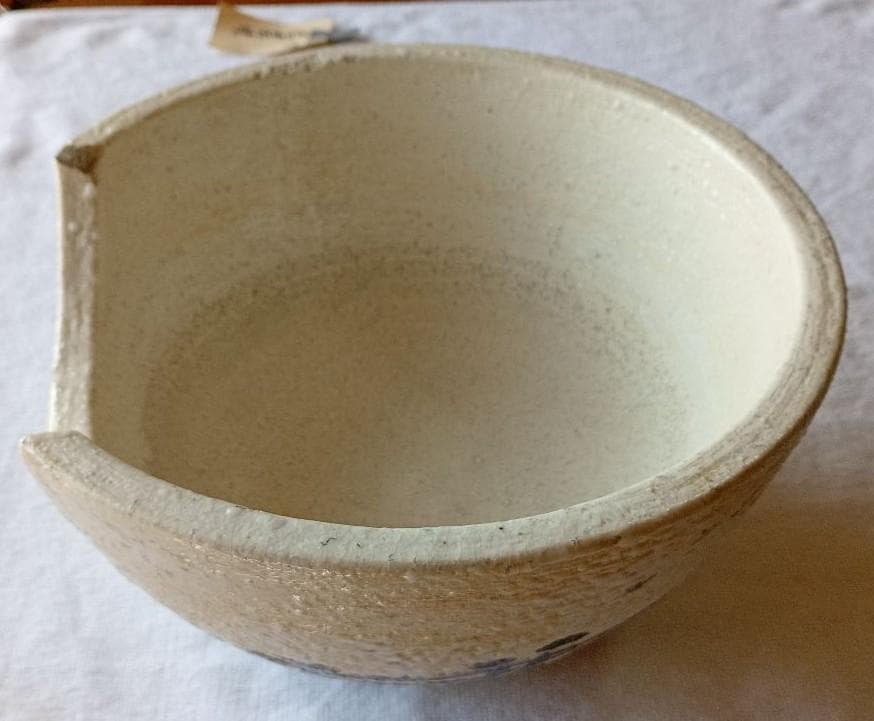 信濃焼き　風炉　茶道具　骨董品　置物飾り