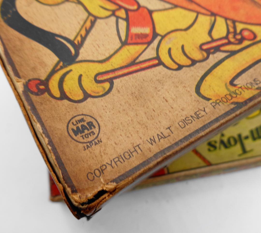 〖1950年代ディズニーTOY〗ミッキーマウス、ドナルドダック、プルート鉄棒