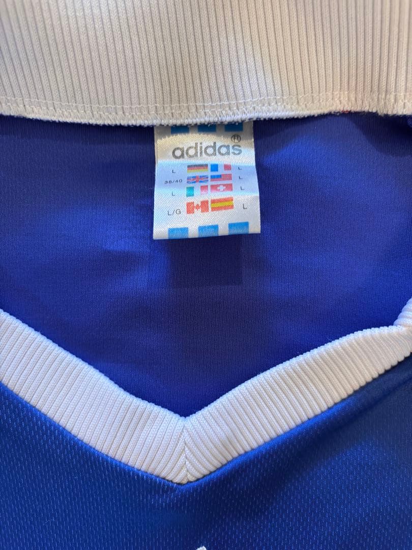 adidas フランス代表 1998 FIFAワールドカップ シャツ ジダン