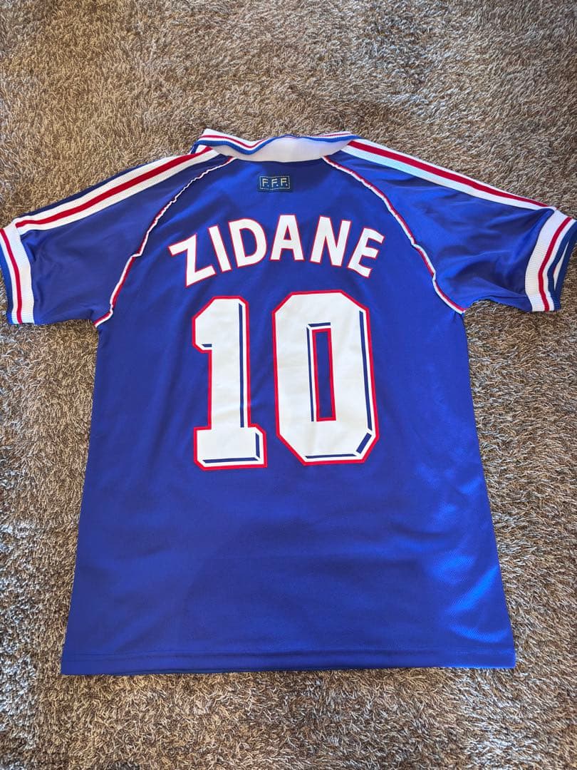 adidas フランス代表 1998 FIFAワールドカップ シャツ ジダン