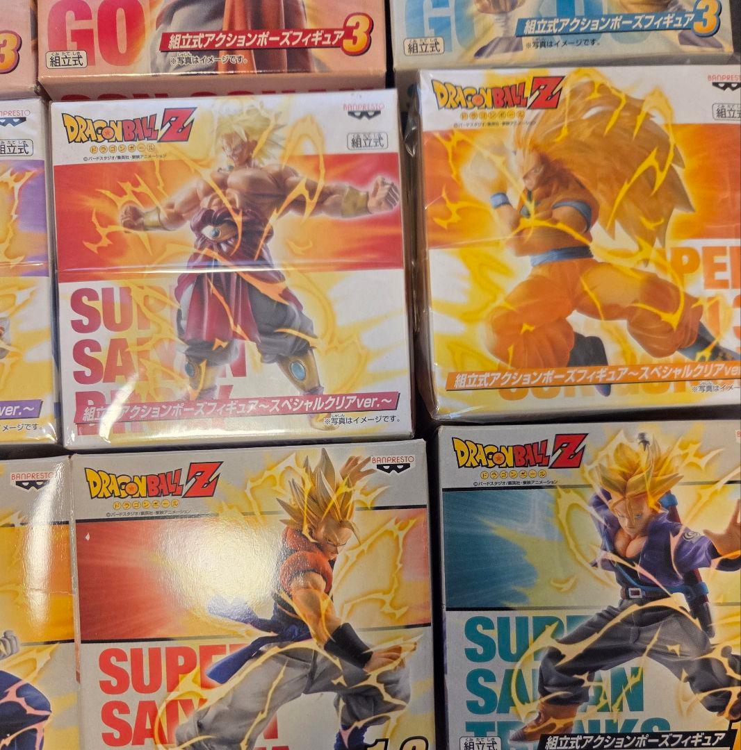 ドラゴンボール 組立式アクションフィギュア まとめ　コンプ