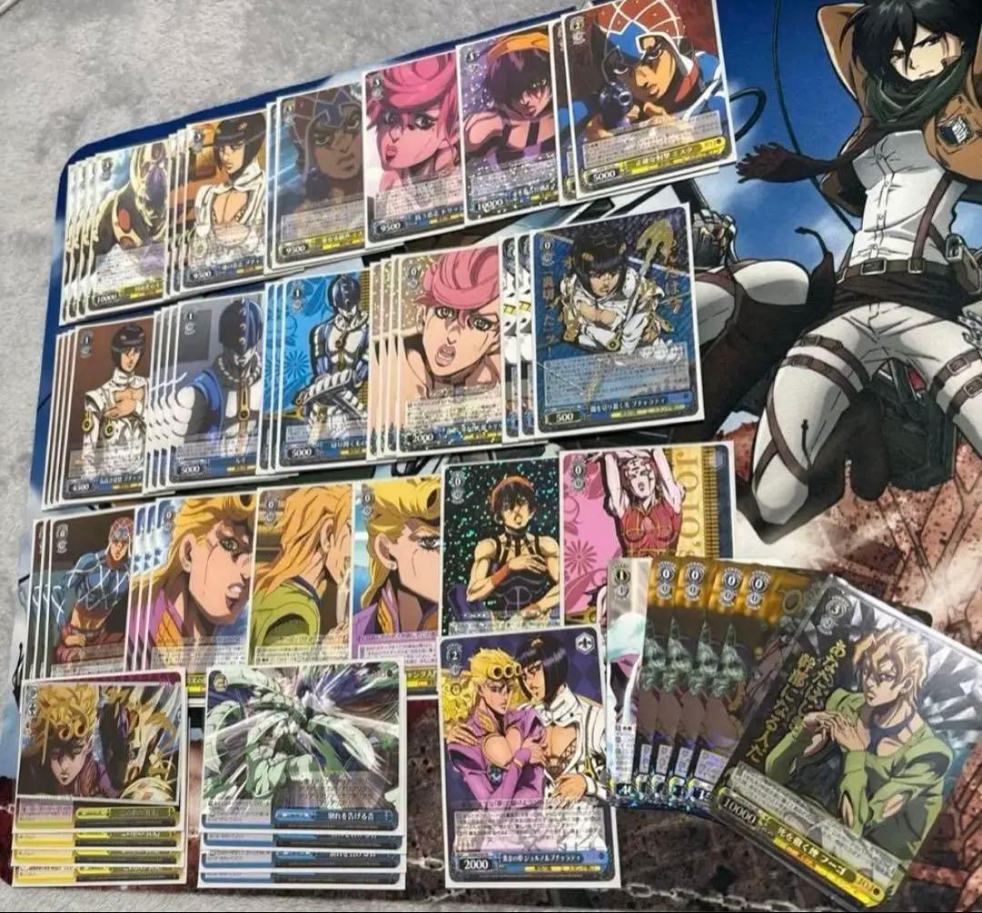【引退品】【大特価】ヴァイスシュヴァルツ　ジョジョ　黄金の風　デッキ