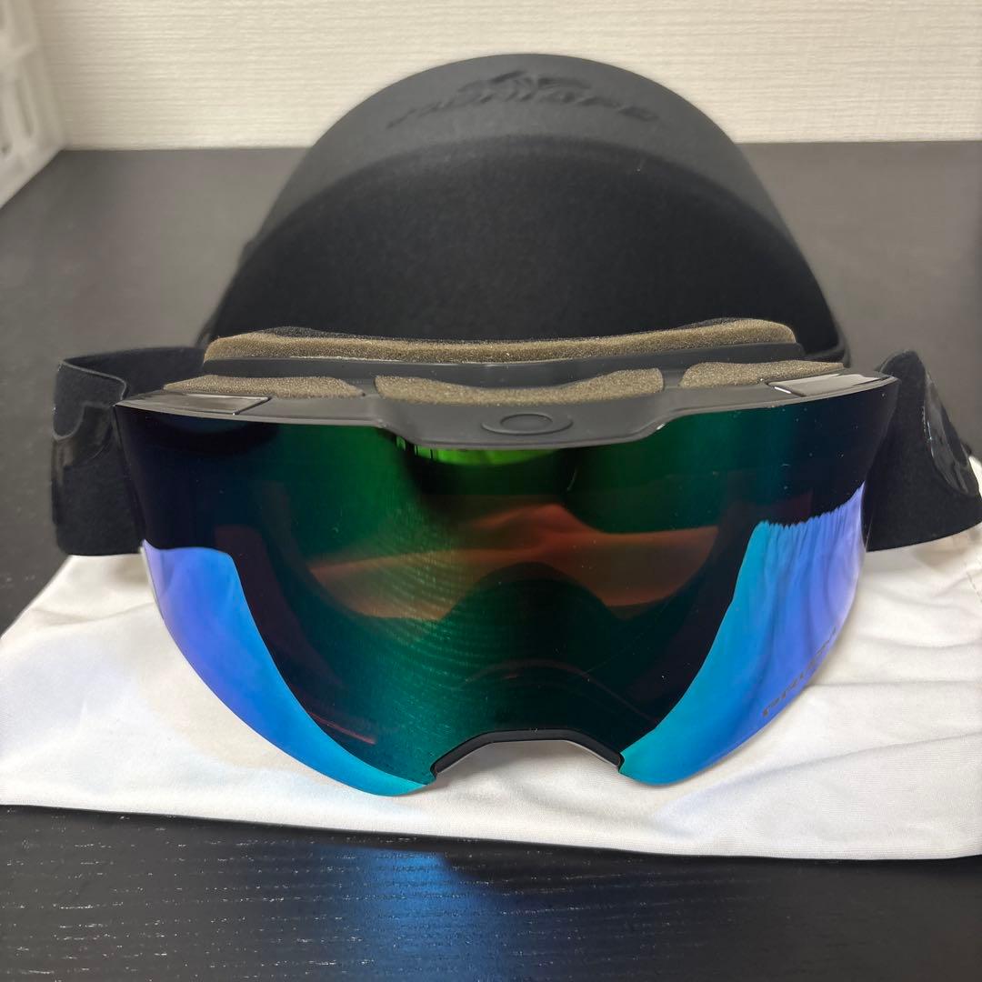 【美品】OAKLEY オークリー スノーゴーグル プリズムレンズ