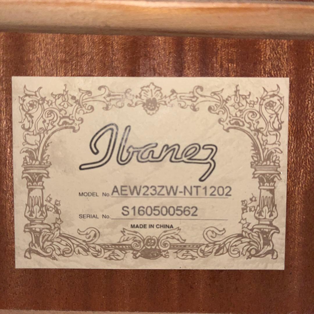 AEW23ZW ibanez エレアコ ギター