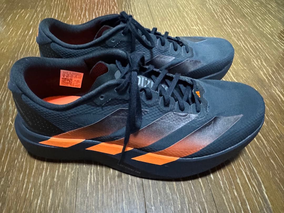 スパイク・シューズ adidas Adizero Evo SL Woven Black/Orange