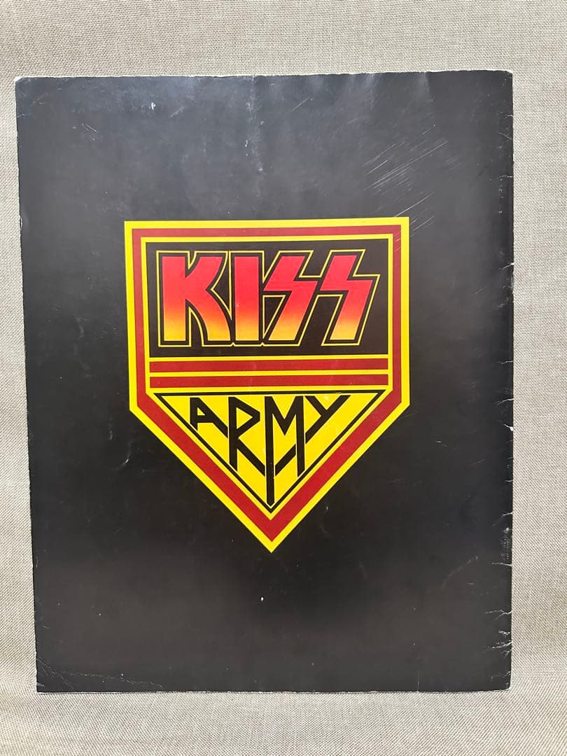 KISS Lick It Up 1983-84ツアーパンフレット ヨーロッパ版