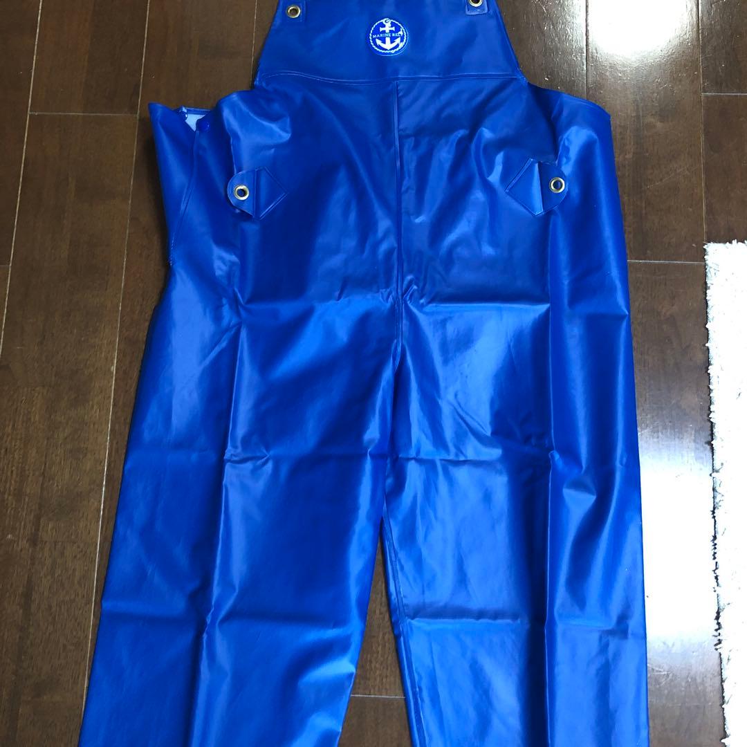MARINE RELY マリンレリー L上下 花紺 尾崎産業 レインウェア
