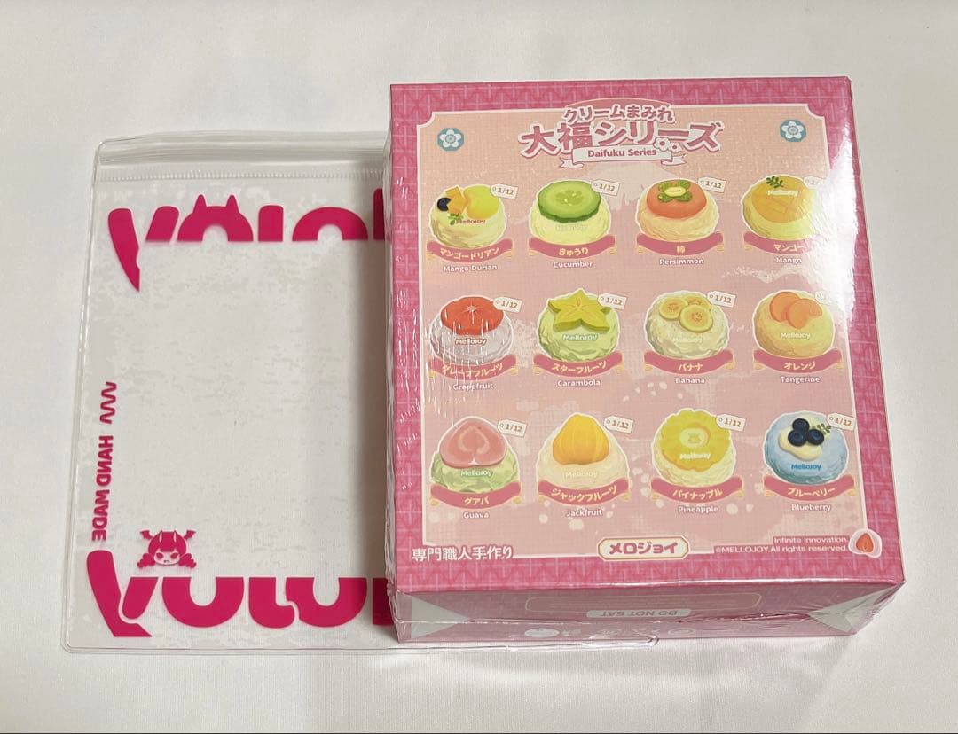 【未開封】Mellojoy メロジョイ　スクイーズ　大福　大福シリーズ