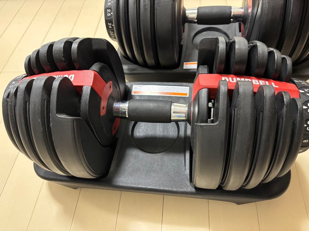 サバス　調整可能ダンベル ①DUMBBELL 2.5kg-24kg