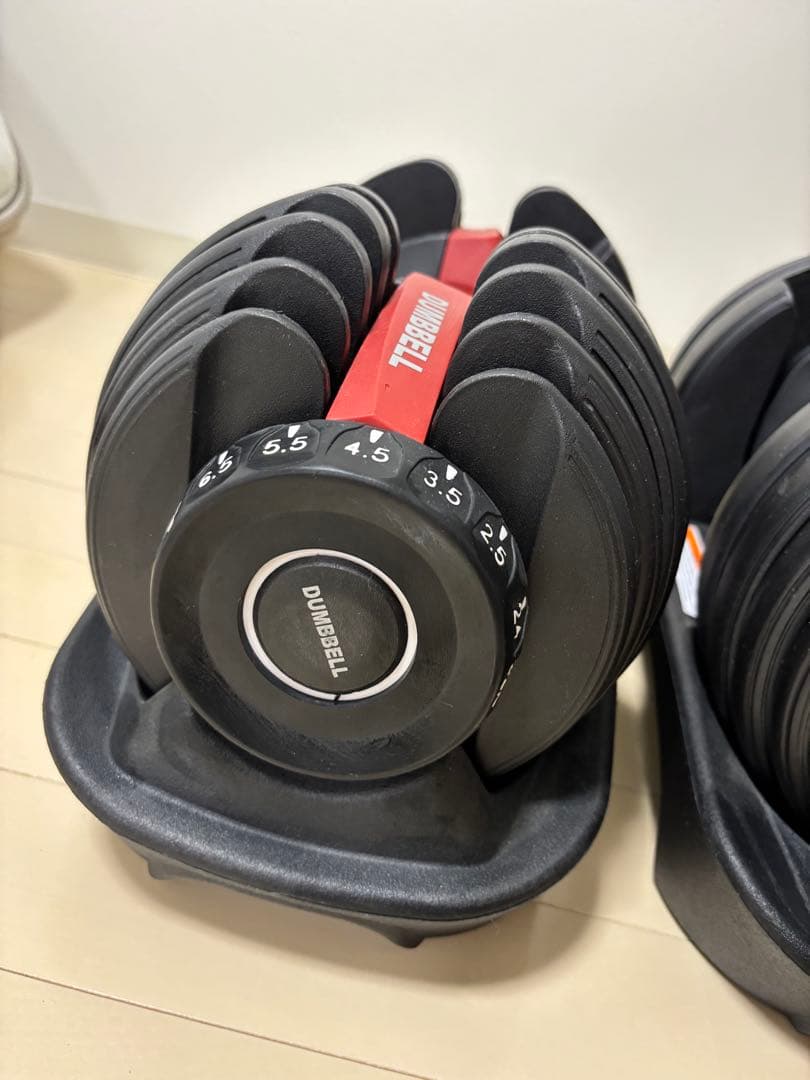 サバス　調整可能ダンベル ①DUMBBELL 2.5kg-24kg