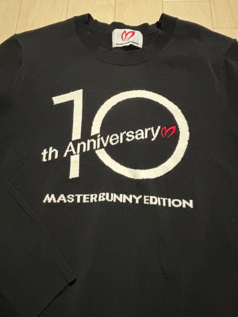 MASTER BUNNY EDITION 10th 記念セーター　サイズ4