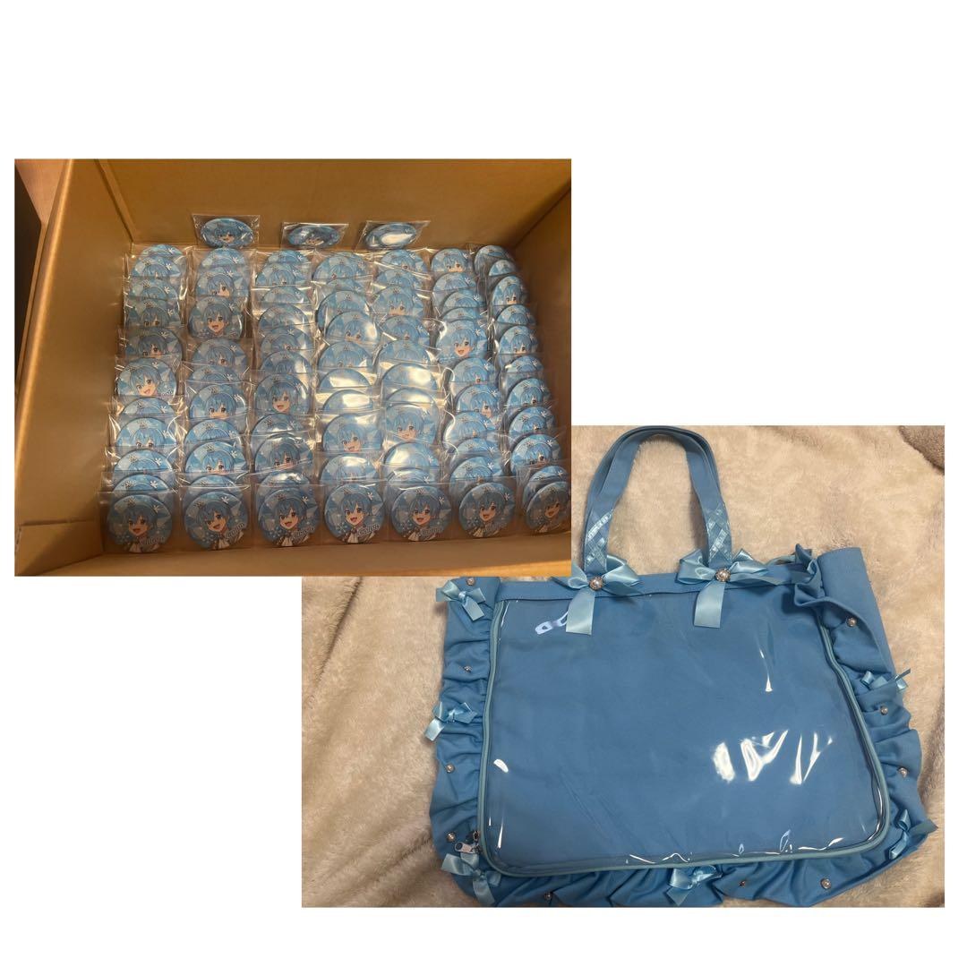 ザッカマートA3痛バ(新品)・ころんくん缶バッジ