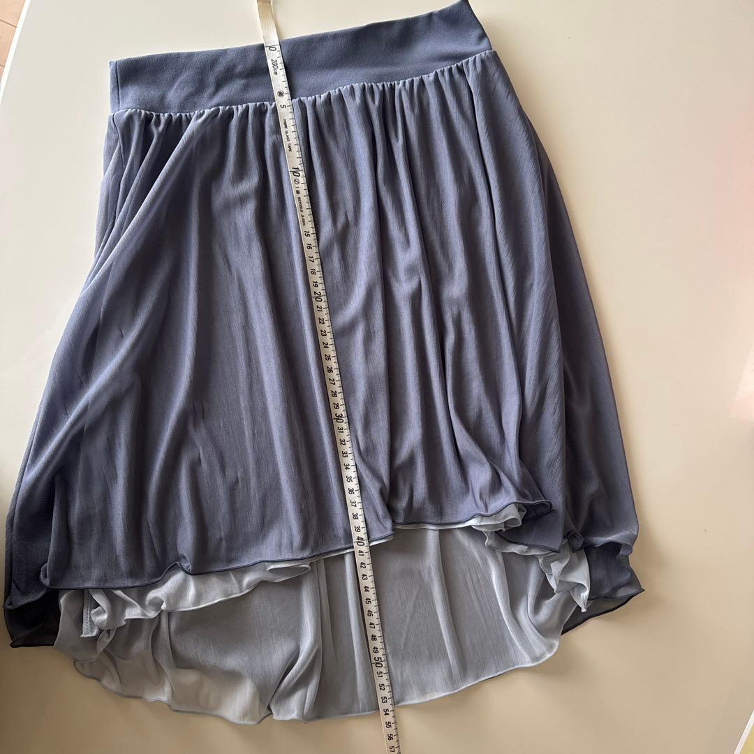 チャコット リバーシブルスカート