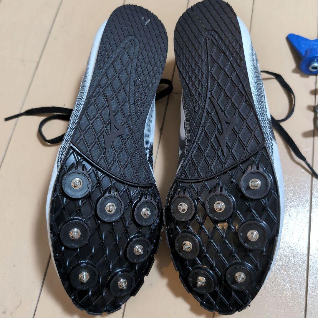 Mizuno スパイクシューズ 26 cm ホワイト/ブラック xfirst3