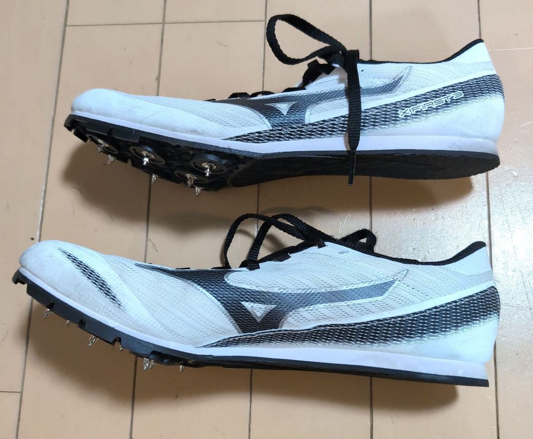 Mizuno スパイクシューズ 26 cm ホワイト/ブラック xfirst3