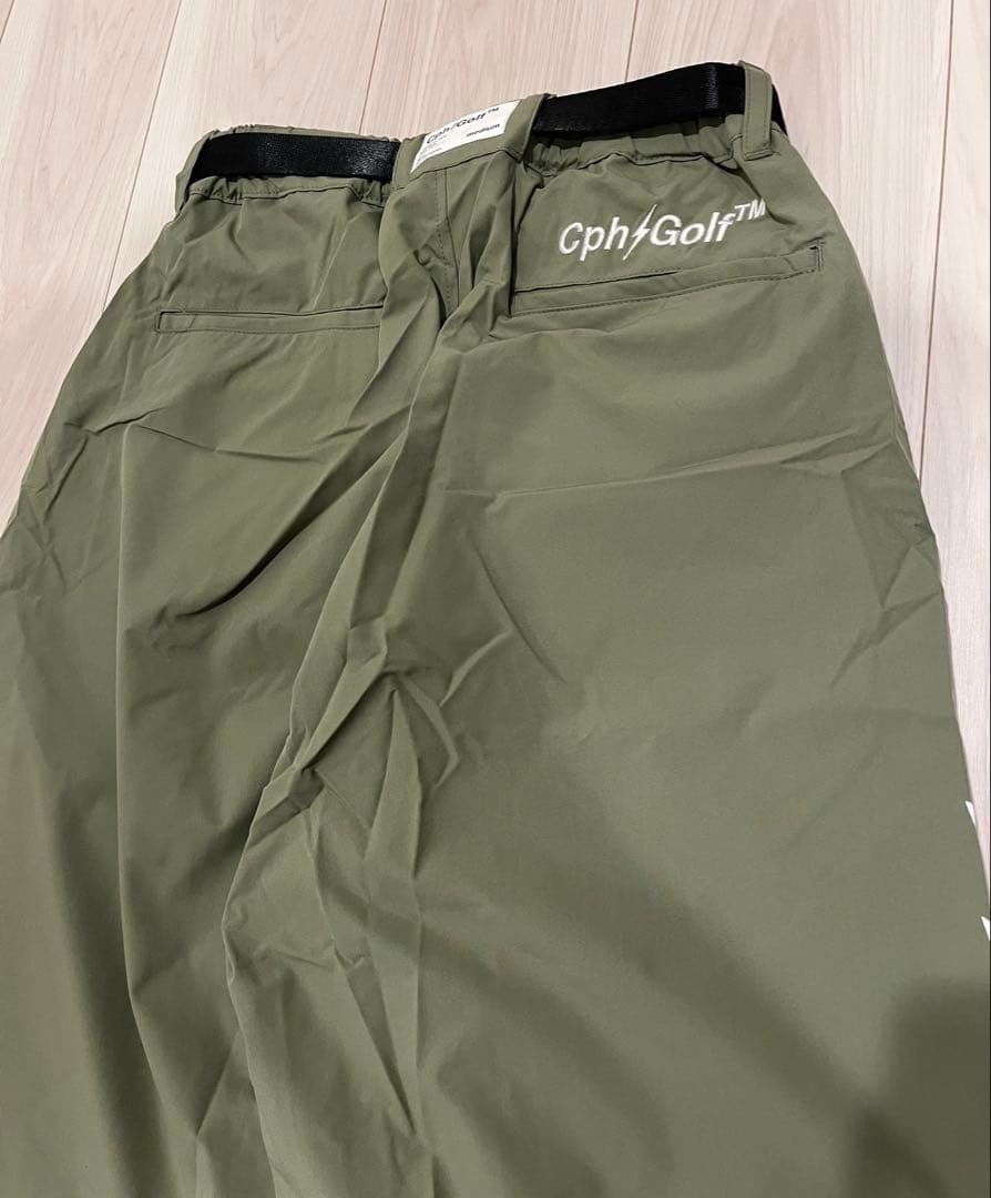 CPH GOLF THUNDER STRIPES パンツ【M】 【カーキ】