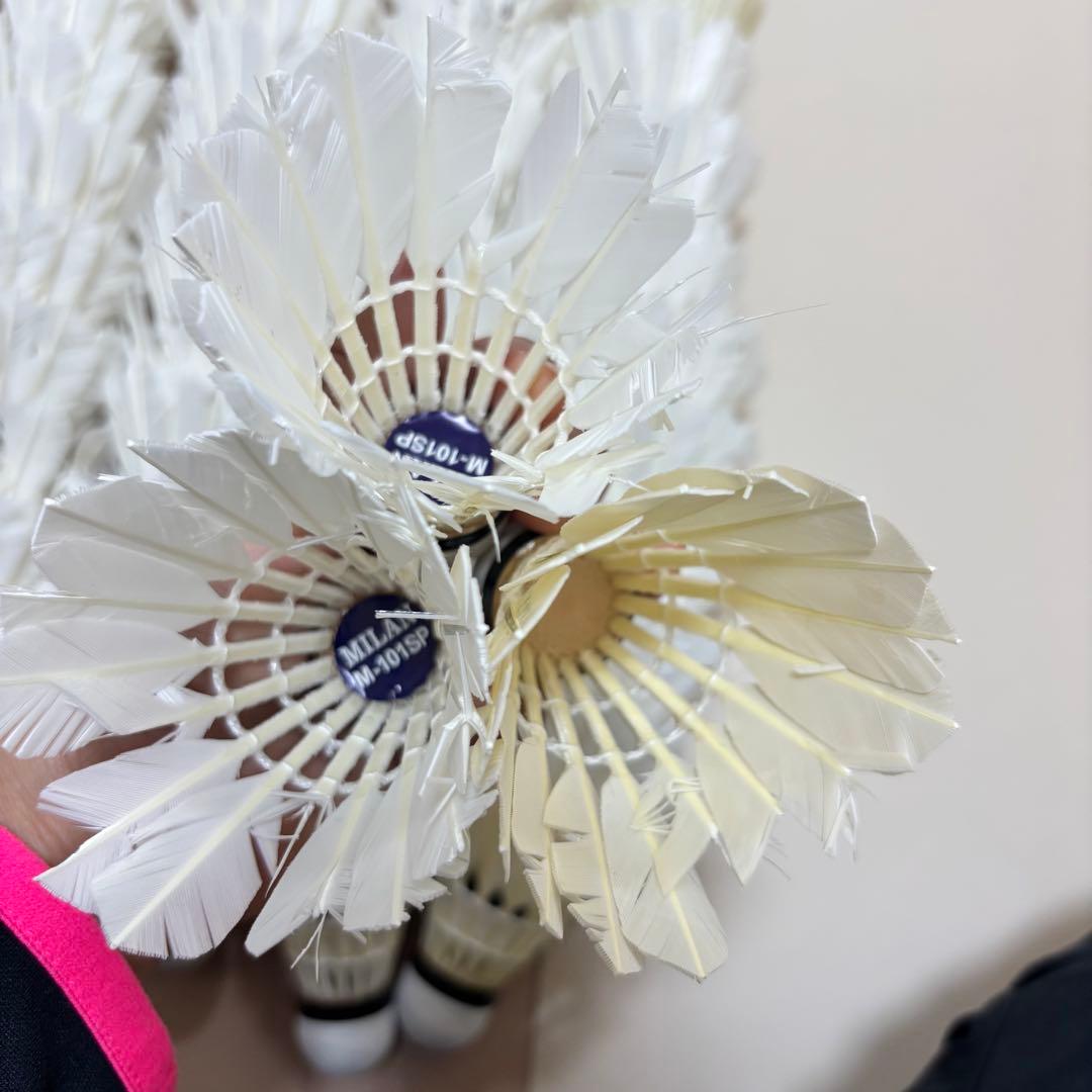 【バドミントンシャトル150個】✨第1種検定合格球✨中古　ノック　バッティング