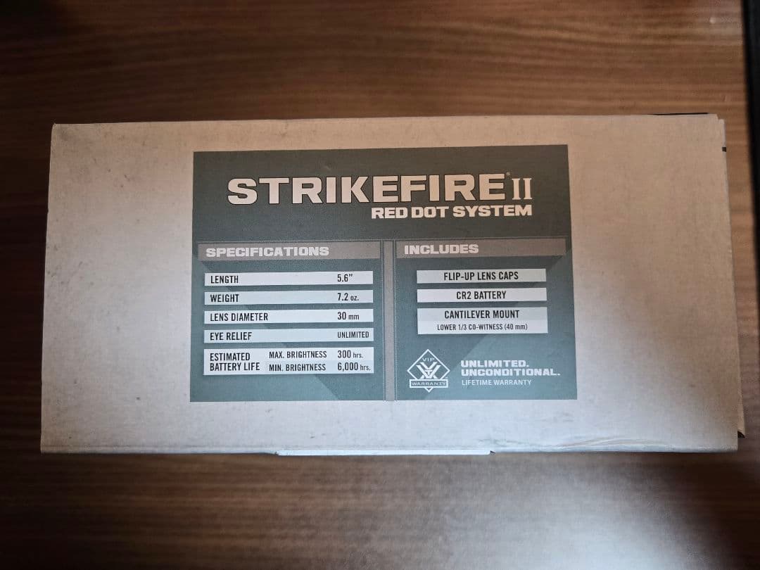 Vortex STRIKEFIRE レッドドットサイト ブラック