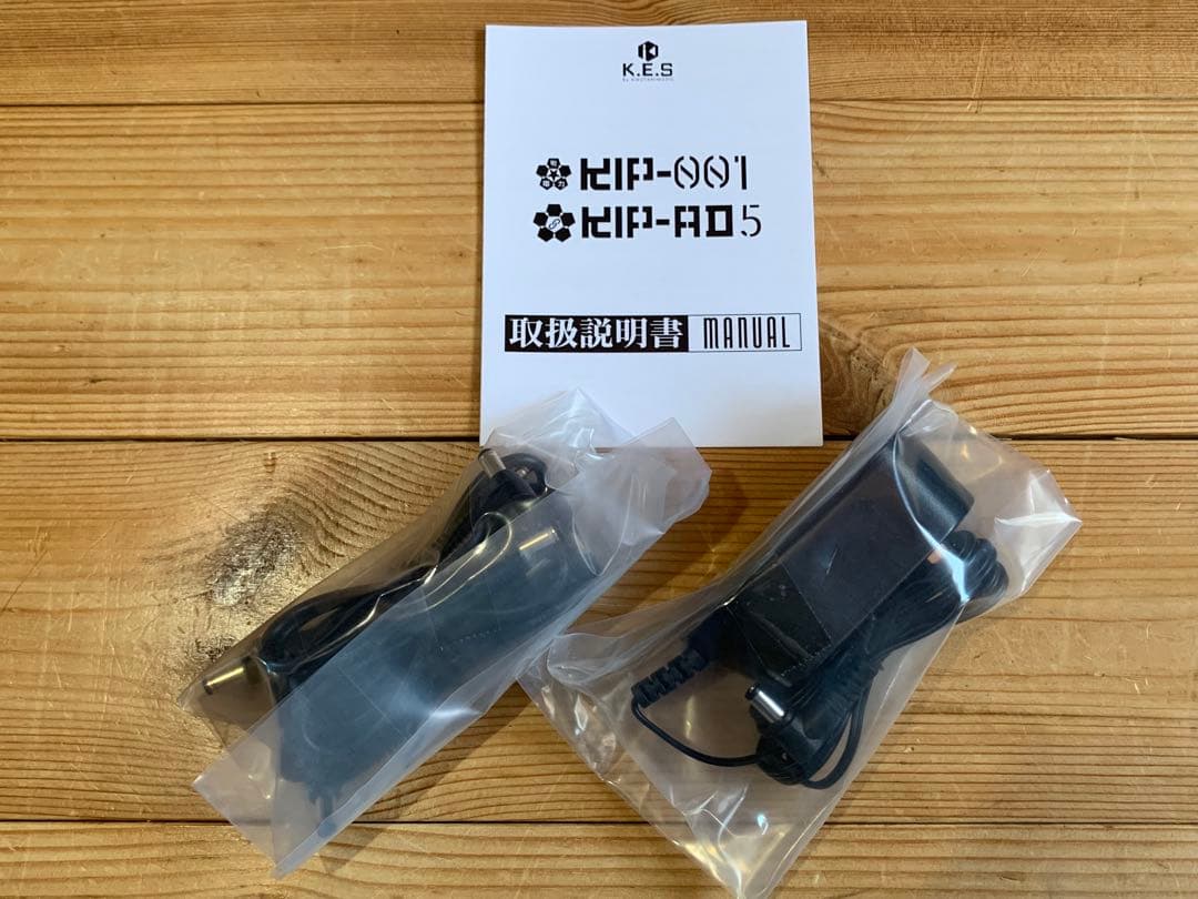 2個 K.E.S KIP-001 LTD BLK 限定 ブラック パワーサプライ
