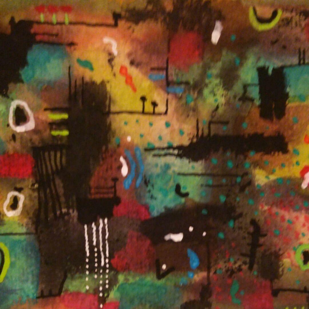 水彩画　abstract−2