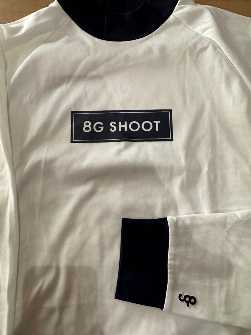 8G SHOOT ゴルフウェア Lサイズ　人気の白