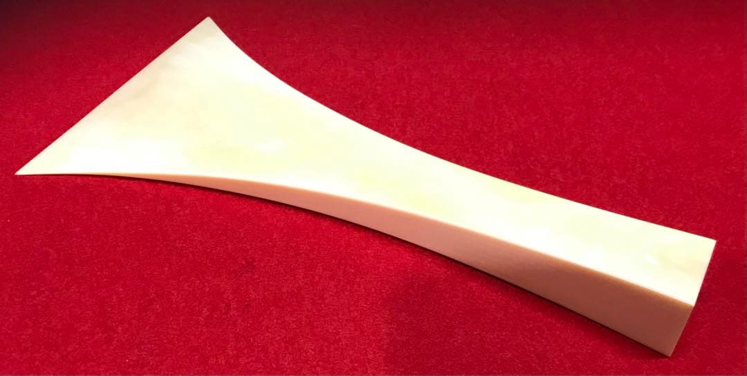三味線撥116天然素材マンモス/三味線/弦楽器/バチ