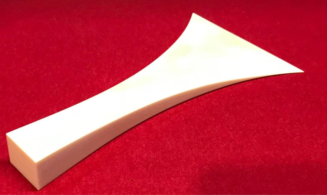 三味線撥116天然素材マンモス/三味線/弦楽器/バチ