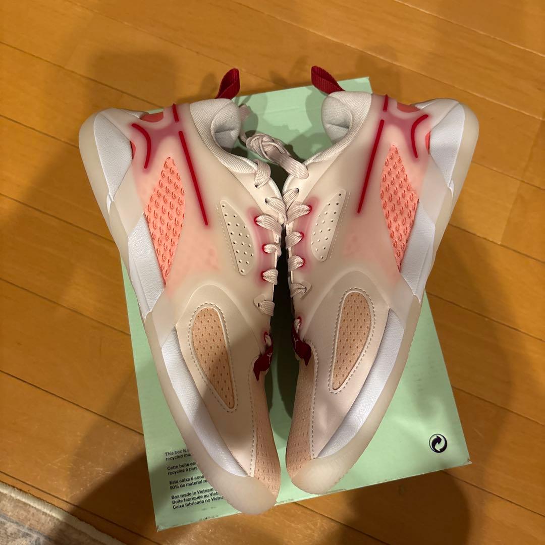 シューズ(男性用) JORDAN HEIR PF PINK/ VERSITY RED