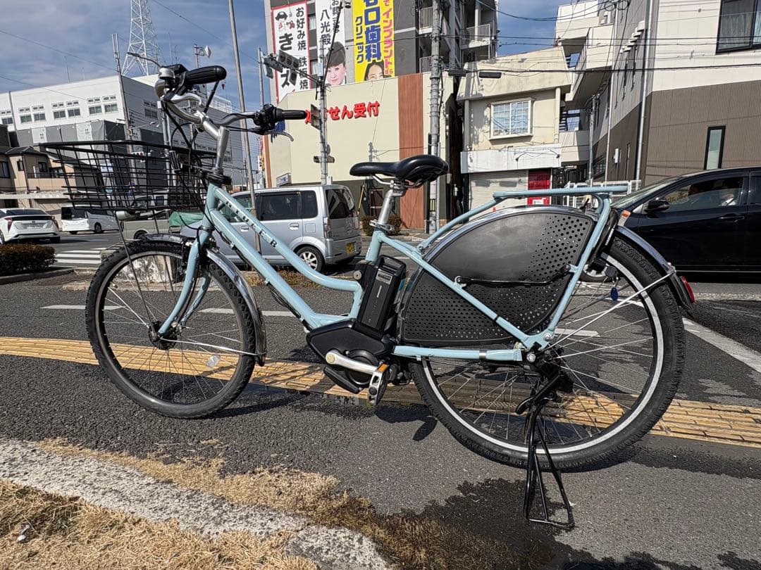 中古ブリヂストン電動アシスト自転車　8.7Ah 大阪　036