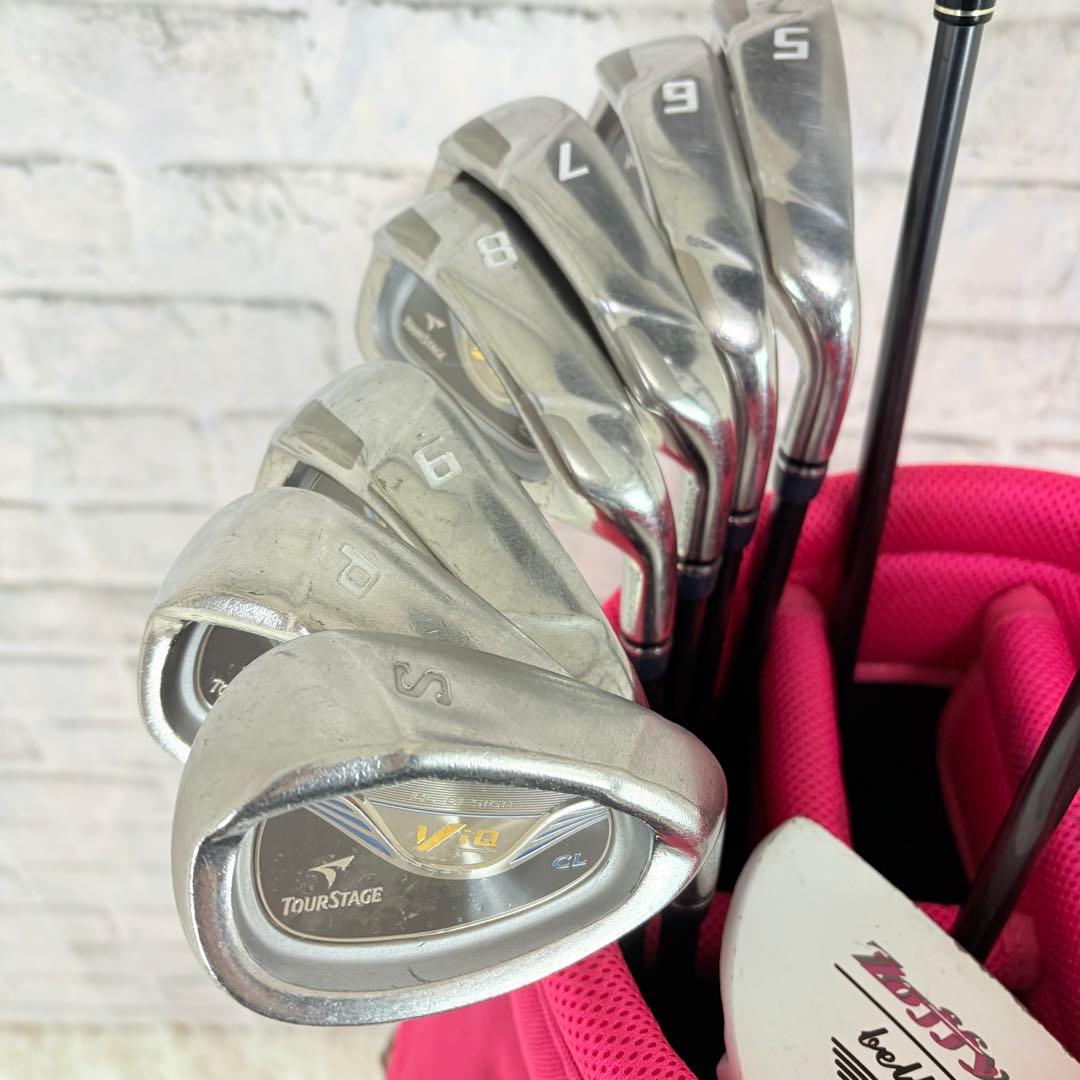 TaylorMade レディースクラブセット 11本 豪華 ゴルフ BURNER