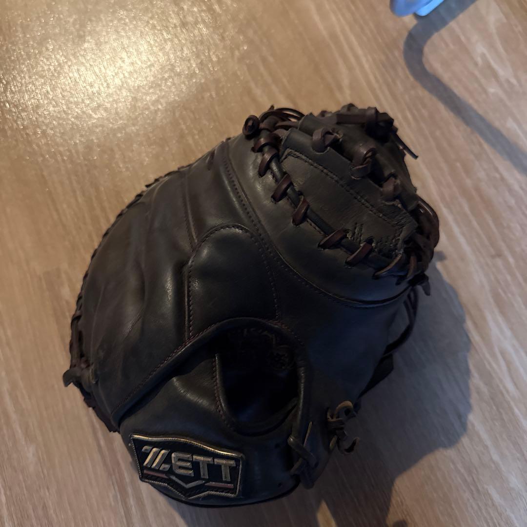 ETT ブラックレザー 硬式グローブ