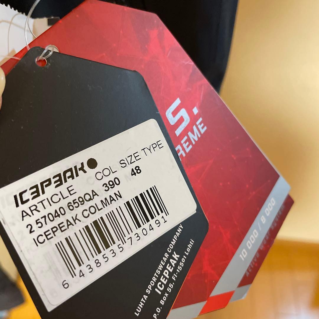 新品未使用　アイスピーク　スキーウェア Mサイズ ネイビー