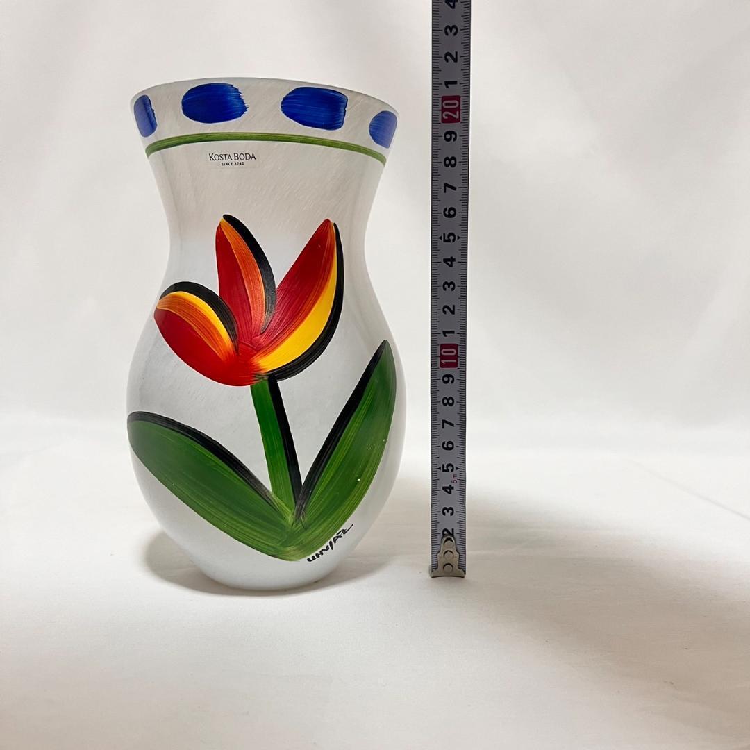 KOSTABODA コスタボダ　チューリップ　アンティーク フラワーベース 花瓶