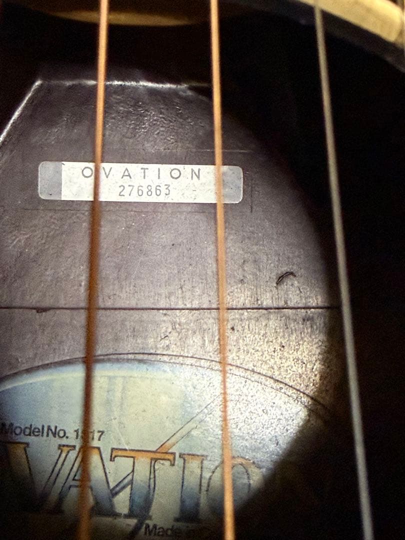 1982年 Ovation 1671Legend オベーション