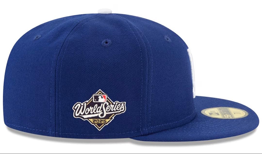 ドジャーズ　New Era 59FIFTY キャップ ブルー【新品】2025年