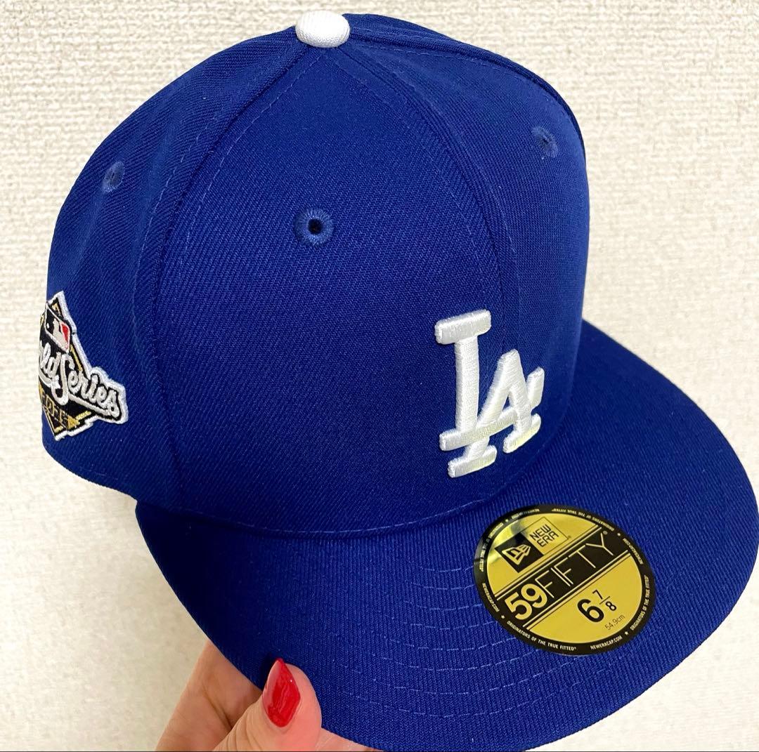 ドジャーズ　New Era 59FIFTY キャップ ブルー【新品】2025年