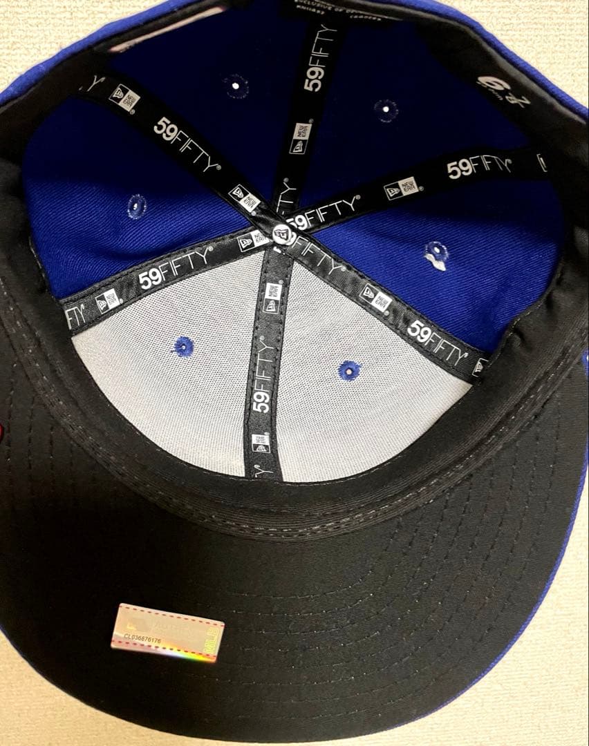 ドジャーズ　New Era 59FIFTY キャップ ブルー【新品】2025年