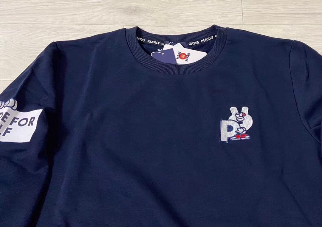 新品 正規品 パーリーゲイツ どうしちゃったPG XXL 紺 サイズ7