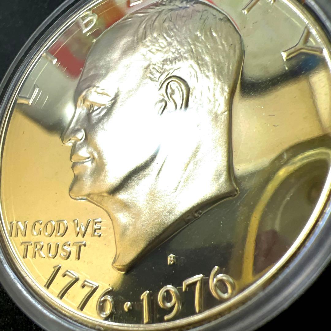 【銀貨/S刻印】本物の鏡面プルーフ銀貨 独立200周年記念 1ドル 銀貨