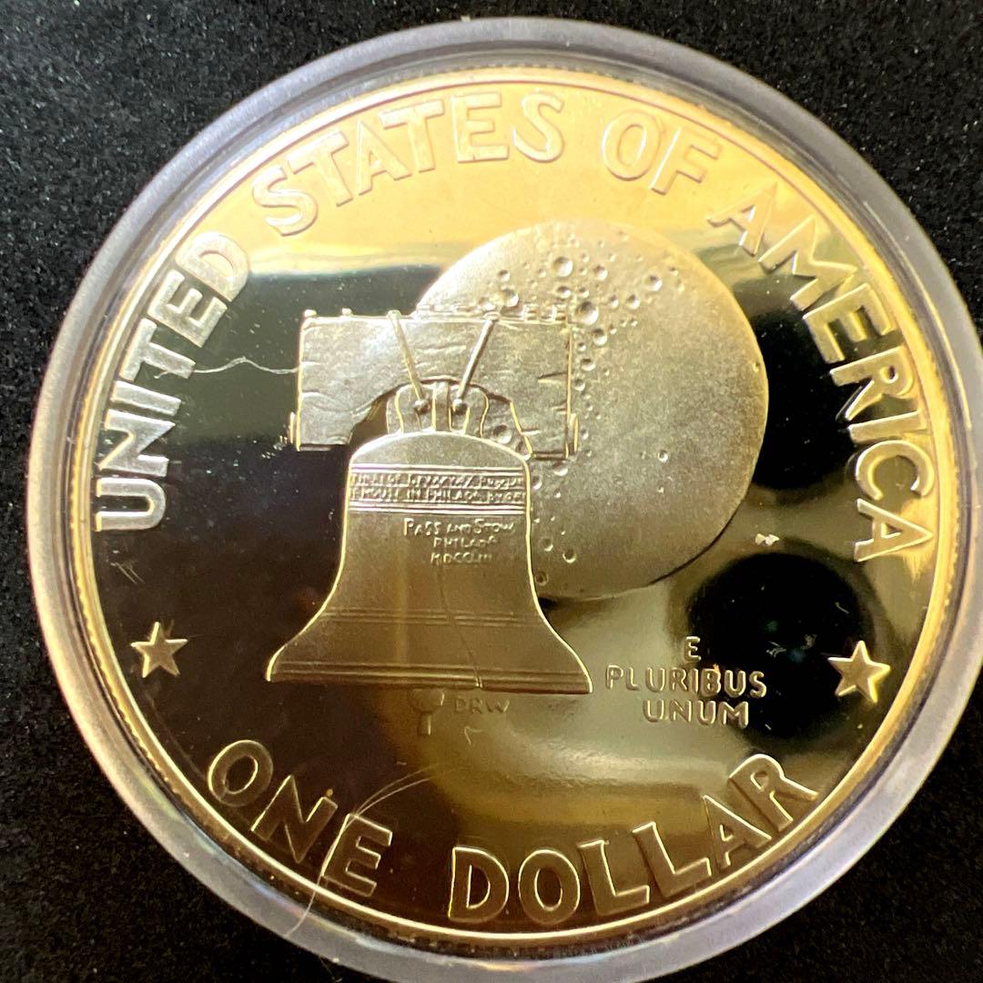 【銀貨/S刻印】本物の鏡面プルーフ銀貨 独立200周年記念 1ドル 銀貨