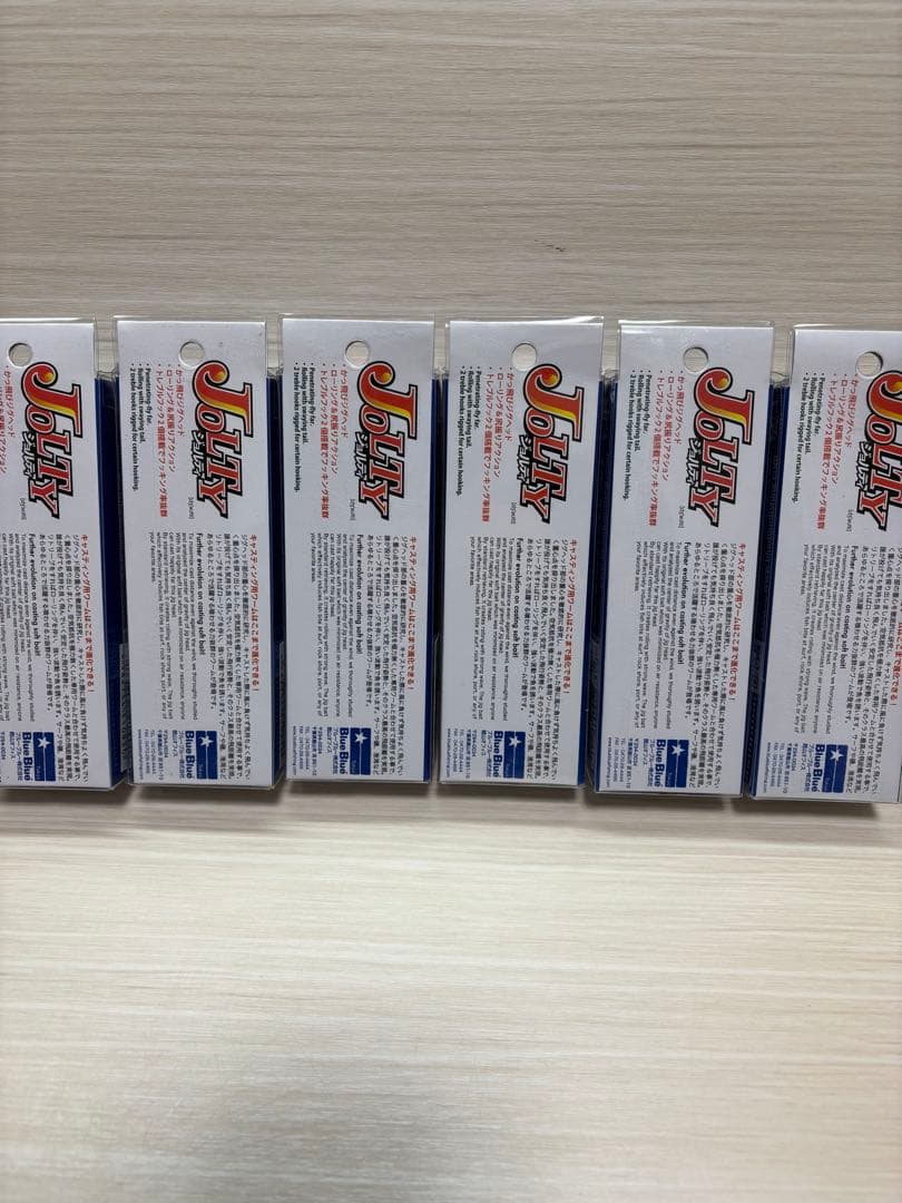 ま*け様 未使用　ジョルティー　55g 6個セット　ケース付き