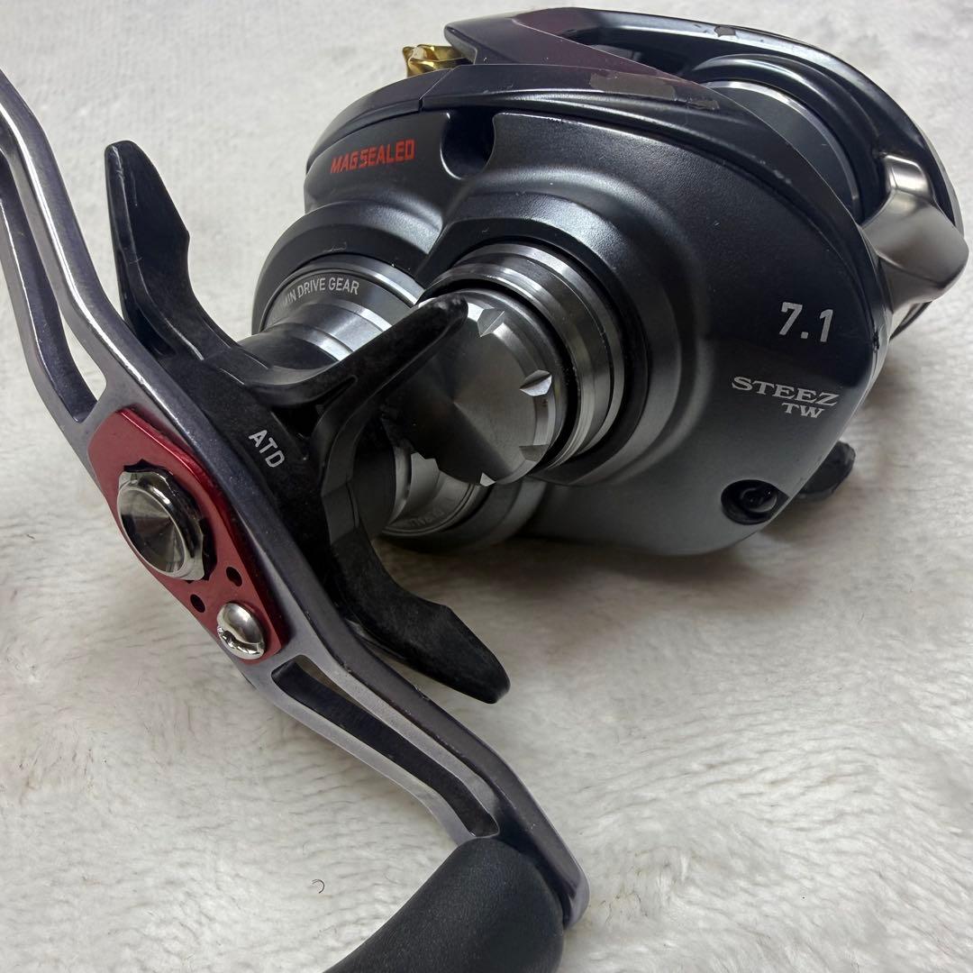 ダイワ　スティーズTW 7.1 マグシールド 左巻き　袋付き