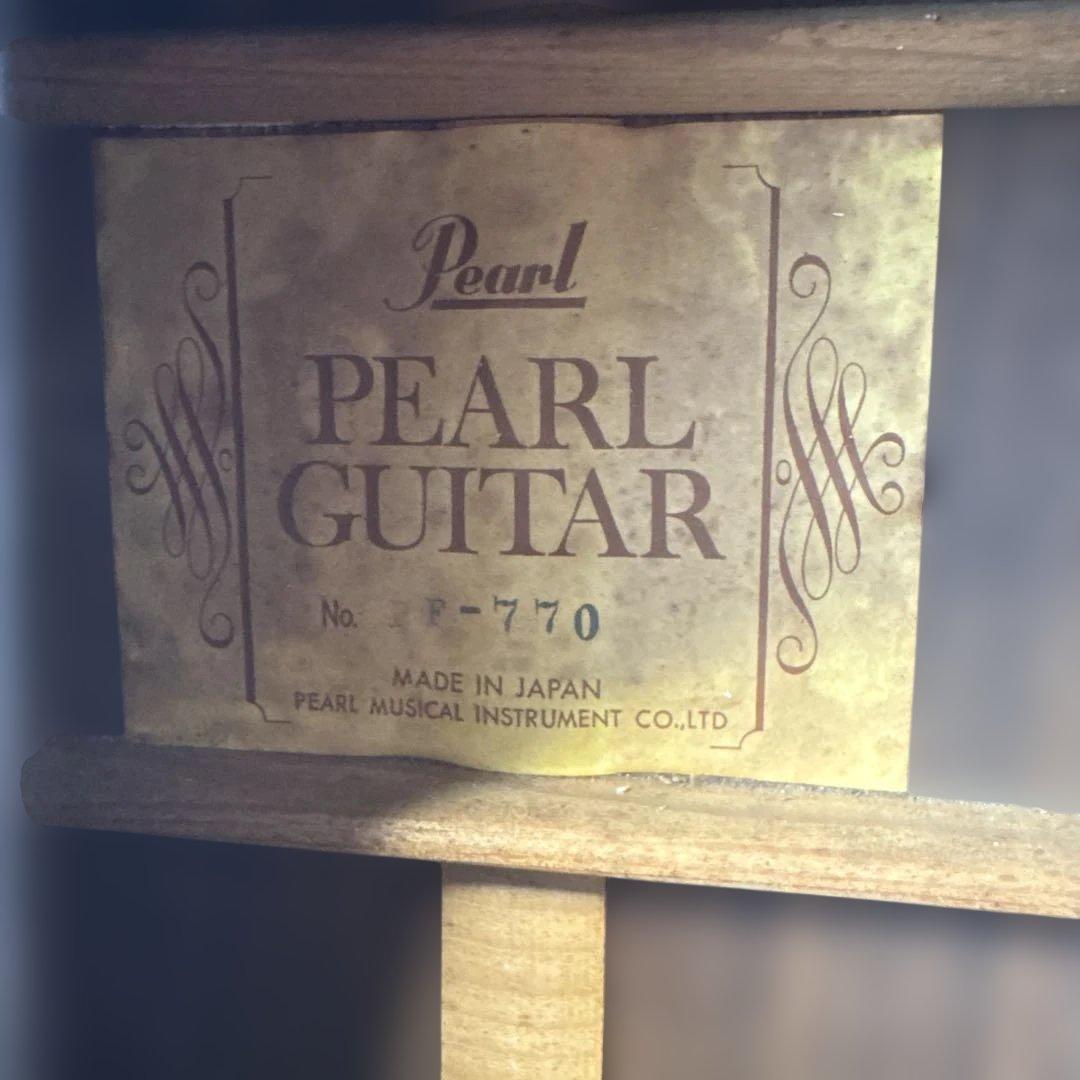 ギター Pearl guitar PF-770 japan vintage